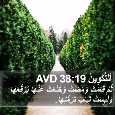اَلتَّكْوِينُ 38:19 AVD Bible Verse Image