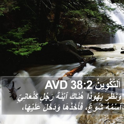 اَلتَّكْوِينُ 38:2 AVD Bible Verse Image