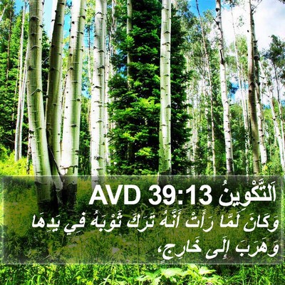اَلتَّكْوِينُ 39:13 AVD Bible Verse Image
