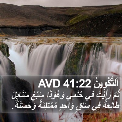 اَلتَّكْوِينُ 41:22 AVD Bible Verse Image