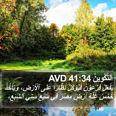 اَلتَّكْوِينُ 41:34 AVD Bible Verse Image