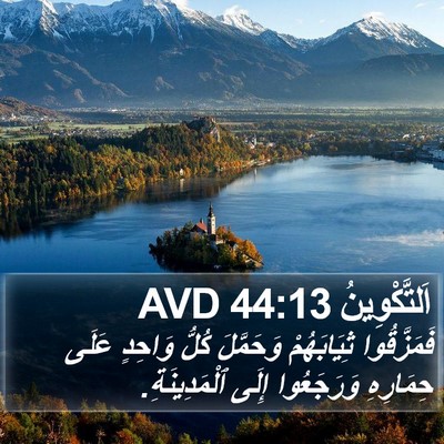 اَلتَّكْوِينُ 44:13 AVD Bible Verse Image