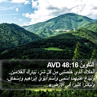 اَلتَّكْوِينُ 48:16 AVD Bible Verse Image