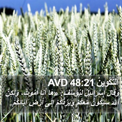 اَلتَّكْوِينُ 48:21 AVD Bible Verse Image