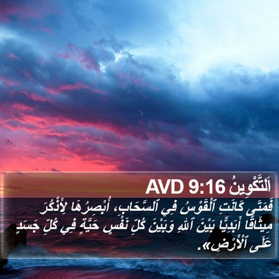 اَلتَّكْوِينُ 9:16 AVD Bible Verse Image