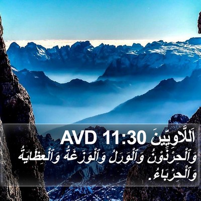 اَللَّاوِيِّينَ 11:30 AVD Bible Verse Image