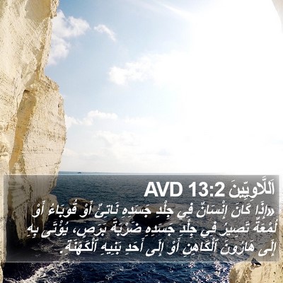 اَللَّاوِيِّينَ 13:2 AVD Bible Verse Image