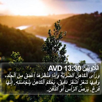 اَللَّاوِيِّينَ 13:30 AVD Bible Verse Image