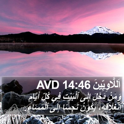 اَللَّاوِيِّينَ 14:46 AVD Bible Verse Image