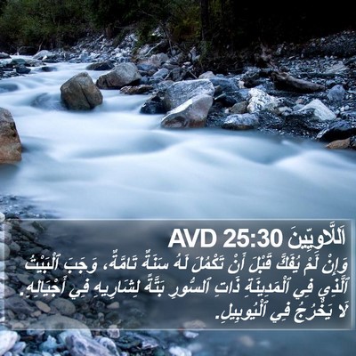 اَللَّاوِيِّينَ 25:30 AVD Bible Verse Image