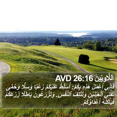 اَللَّاوِيِّينَ 26:16 AVD Bible Verse Image
