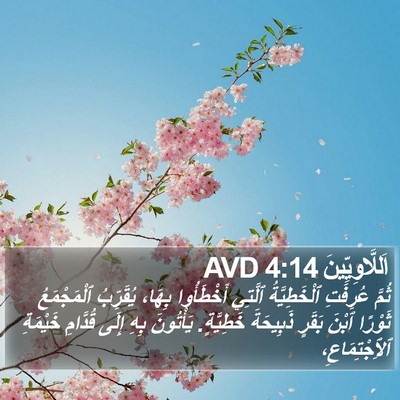 اَللَّاوِيِّينَ 4:14 AVD Bible Verse Image