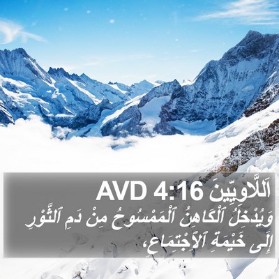 اَللَّاوِيِّينَ 4:16 AVD Bible Verse Image