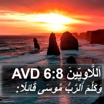 اَللَّاوِيِّينَ 6:8 AVD Bible Verse Image