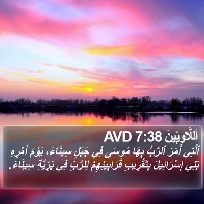 اَللَّاوِيِّينَ 7:38 AVD Bible Verse Image