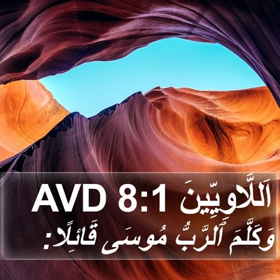 اَللَّاوِيِّينَ 8:1 AVD Bible Verse Image