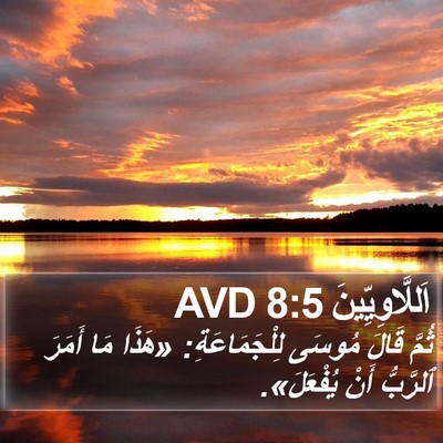 اَللَّاوِيِّينَ 8:5 AVD Bible Verse Image