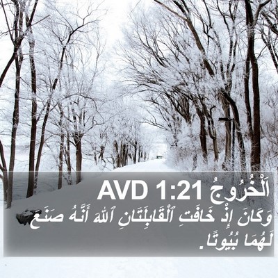 اَلْخُرُوجُ 1:21 AVD Bible Verse Image