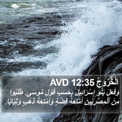 اَلْخُرُوجُ 12:35 AVD Bible Verse Image