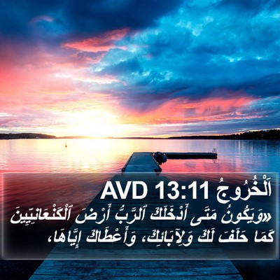 اَلْخُرُوجُ 13:11 AVD Bible Verse Image