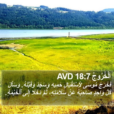 اَلْخُرُوجُ 18:7 AVD Bible Verse Image