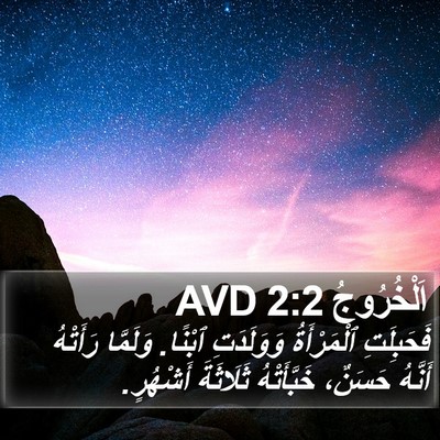 اَلْخُرُوجُ 2:2 AVD Bible Verse Image