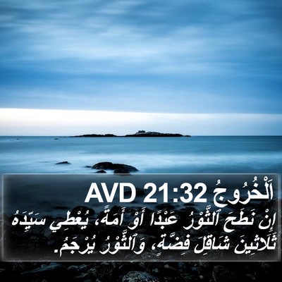 اَلْخُرُوجُ 21:32 AVD Bible Verse Image