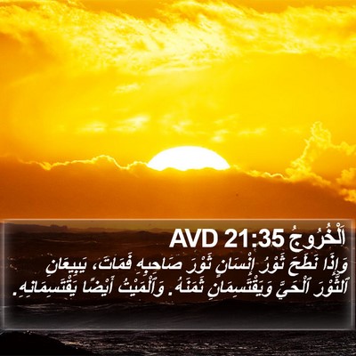 اَلْخُرُوجُ 21:35 AVD Bible Verse Image