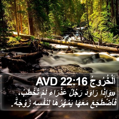 اَلْخُرُوجُ 22:16 AVD Bible Verse Image