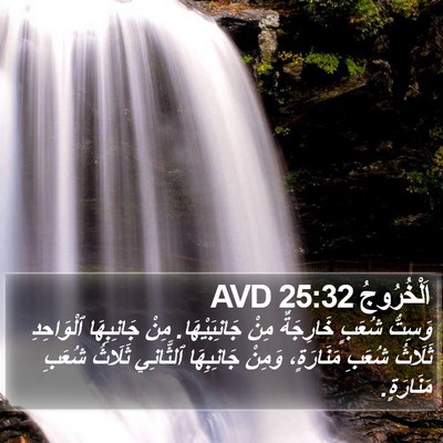 اَلْخُرُوجُ 25:32 AVD Bible Verse Image