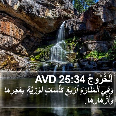 اَلْخُرُوجُ 25:34 AVD Bible Verse Image