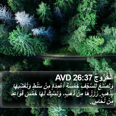 اَلْخُرُوجُ 26:37 AVD Bible Verse Image