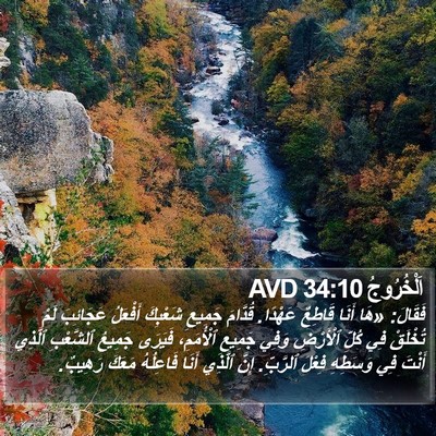 اَلْخُرُوجُ 34:10 AVD Bible Verse Image