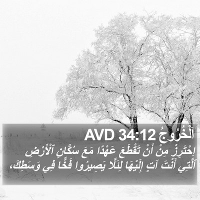 اَلْخُرُوجُ 34:12 AVD Bible Verse Image