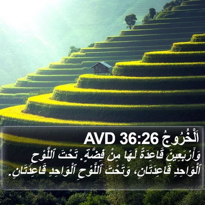 اَلْخُرُوجُ 36:26 AVD Bible Verse Image
