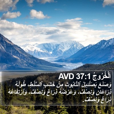 اَلْخُرُوجُ 37:1 AVD Bible Verse Image