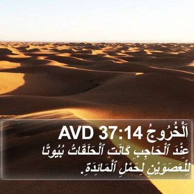 اَلْخُرُوجُ 37:14 AVD Bible Verse Image