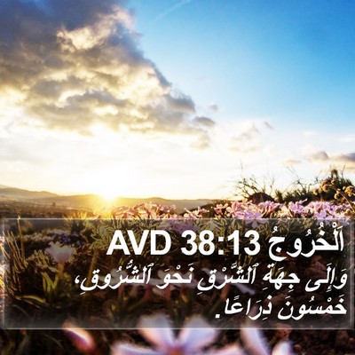اَلْخُرُوجُ 38:13 AVD Bible Verse Image