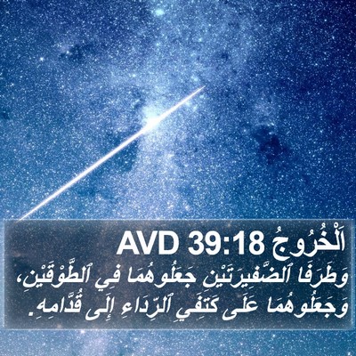 اَلْخُرُوجُ 39:18 AVD Bible Verse Image