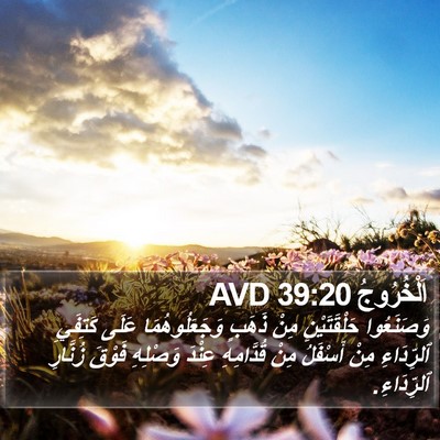 اَلْخُرُوجُ 39:20 AVD Bible Verse Image