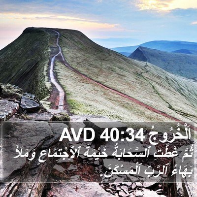 اَلْخُرُوجُ 40:34 AVD Bible Verse Image