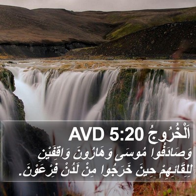 اَلْخُرُوجُ 5:20 AVD Bible Verse Image