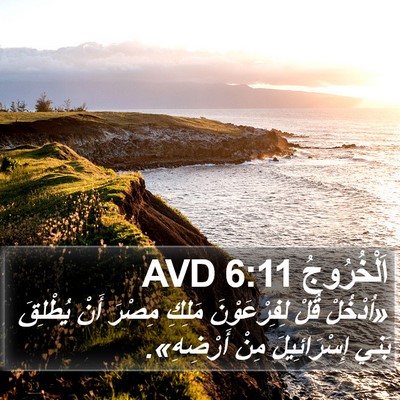 اَلْخُرُوجُ 6:11 AVD Bible Verse Image