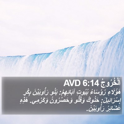اَلْخُرُوجُ 6:14 AVD Bible Verse Image