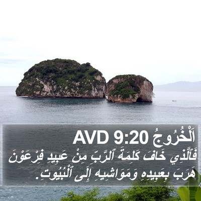 اَلْخُرُوجُ 9:20 AVD Bible Verse Image