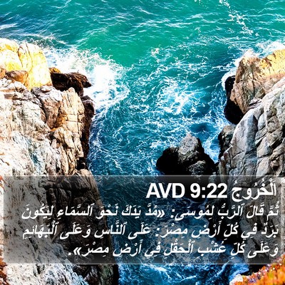 اَلْخُرُوجُ 9:22 AVD Bible Verse Image