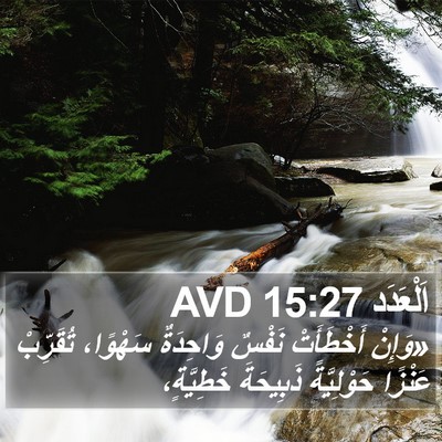 اَلْعَدَد 15:27 AVD Bible Verse Image
