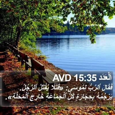 اَلْعَدَد 15:35 AVD Bible Verse Image
