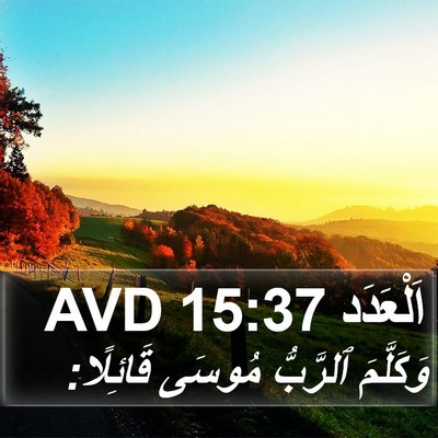 اَلْعَدَد 15:37 AVD Bible Verse Image