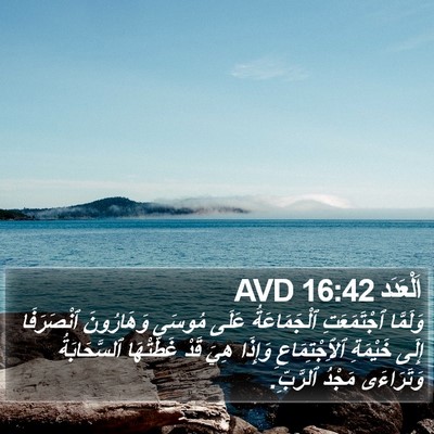 اَلْعَدَد 16:42 AVD Bible Verse Image